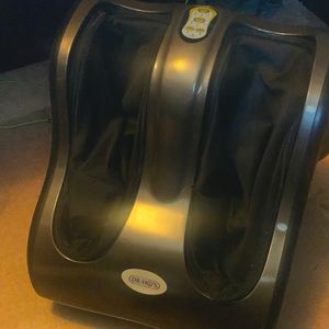 3D massager for feet, ankles and calves all at the same time with heat